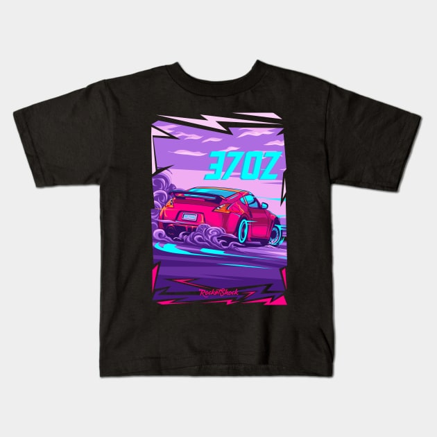 370 z NISMO illustration Kids T-Shirt by ASAKDESIGNS